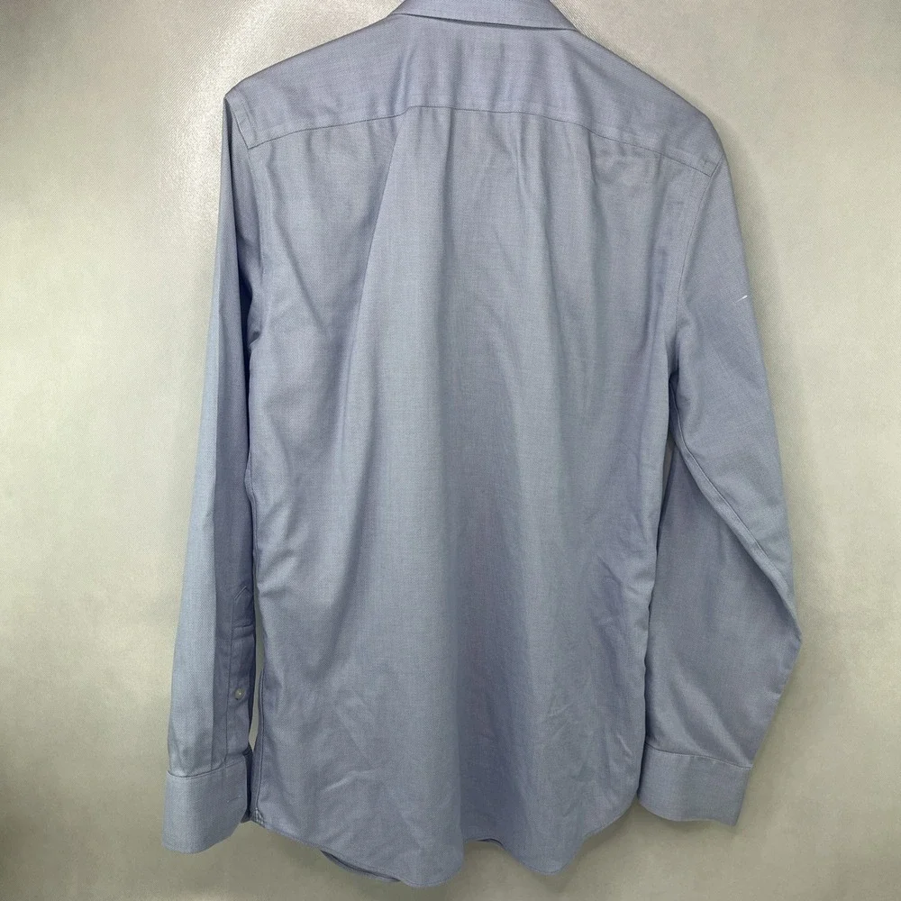 Banana Republic 100% Cotton Non-Iron Slim Fit Button Up Shirt Men's Small